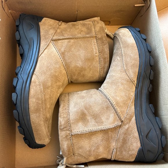 Merrell Winter Pull on boots in Camel- brand new - Picture 3 of 6